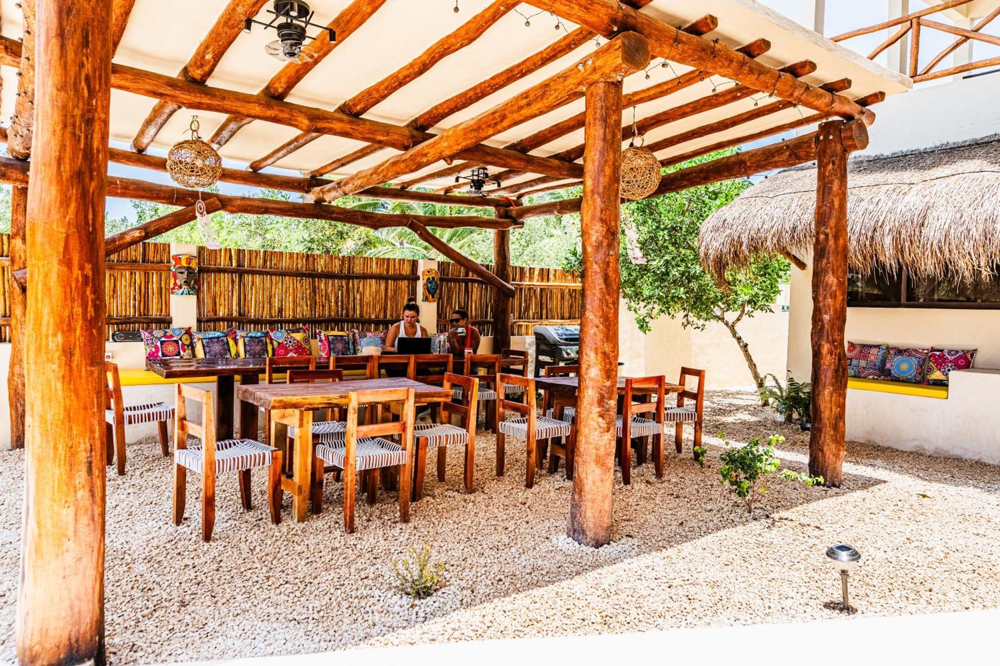 Atenea Holbox Buitenkant foto